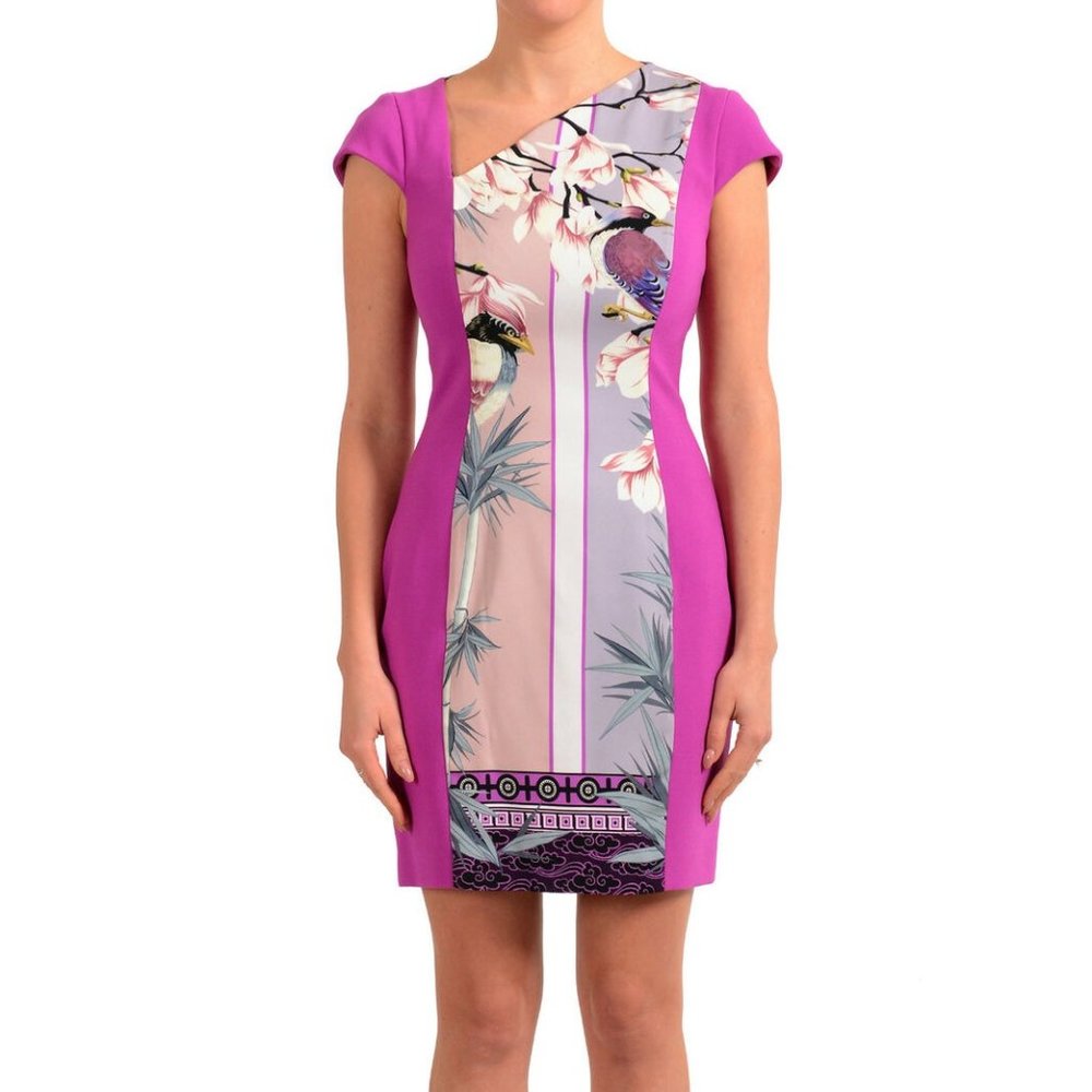 Versace Collection Women's Floral Print Mini Dress